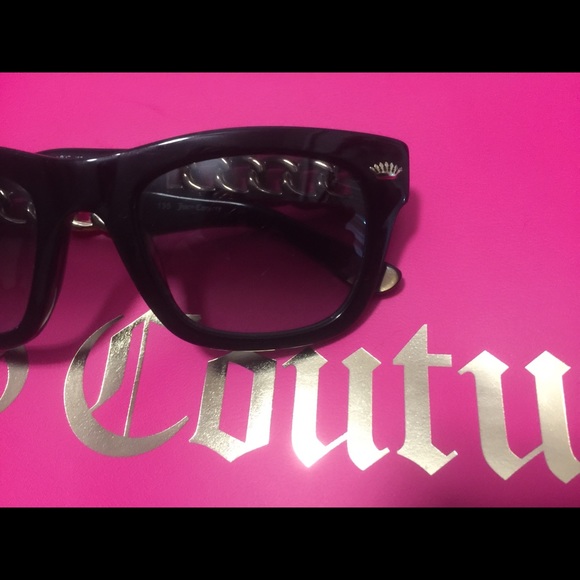 Juicy Couture Gold Chain Sunglasses 😎 - Picture 3 of 10
